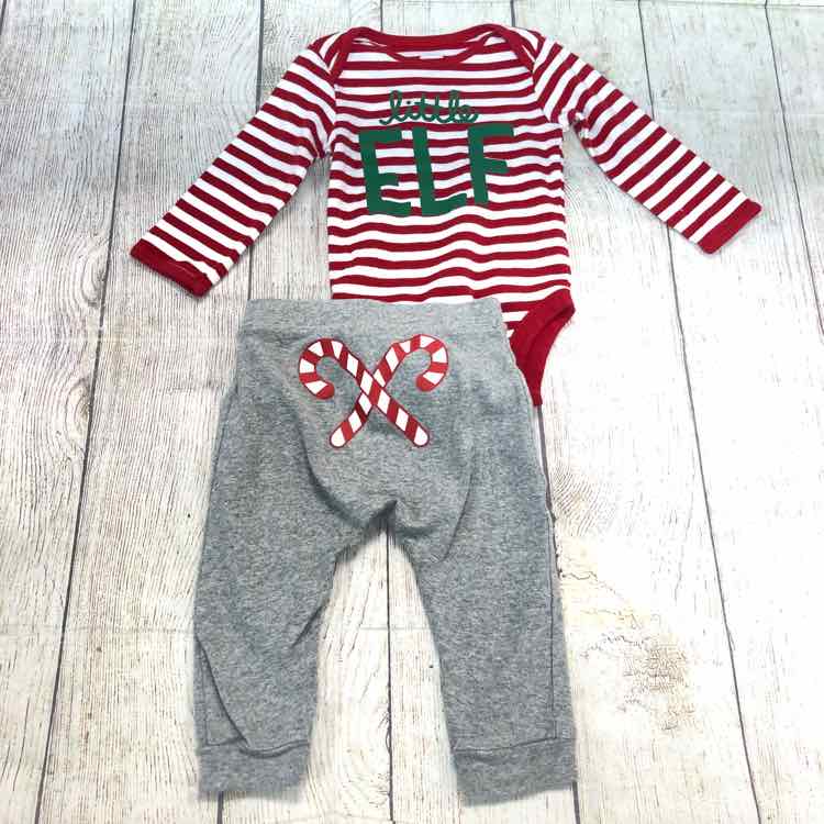 Old Navy Red Size 6-12 months Boys 2 Piece Outfit