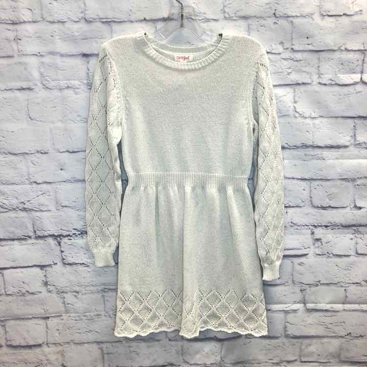 Cat & Jack White Size 8 Girls Dress
