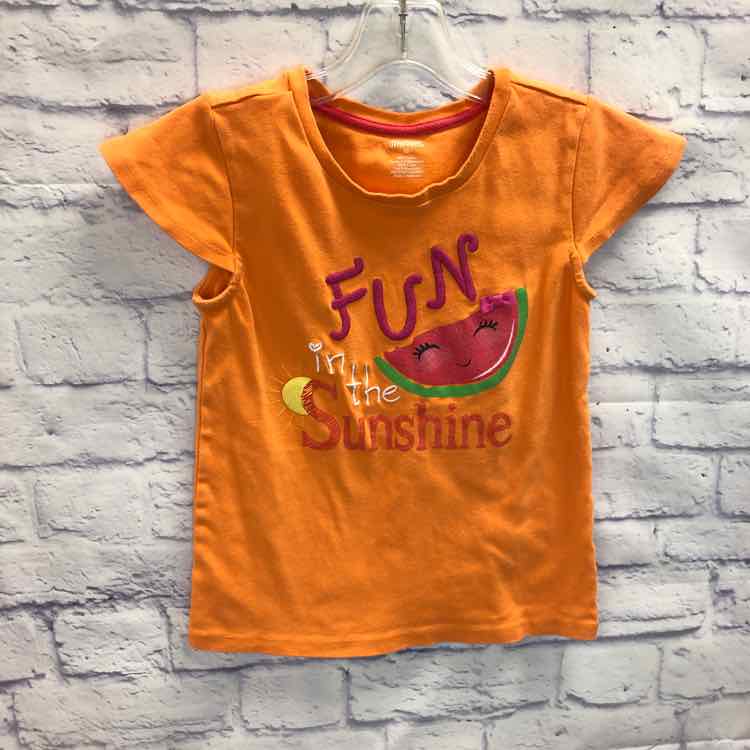 Gymboree Orange Size 10 Girls Short Sleeve Shirt