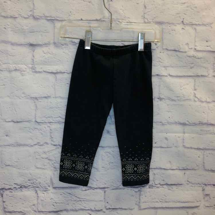 Carters Black Size 18 Months Girls Leggings