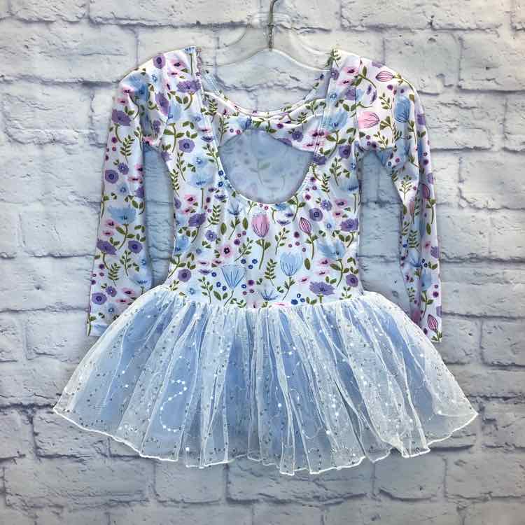 Zaclotre Floral Size 8 Leotard