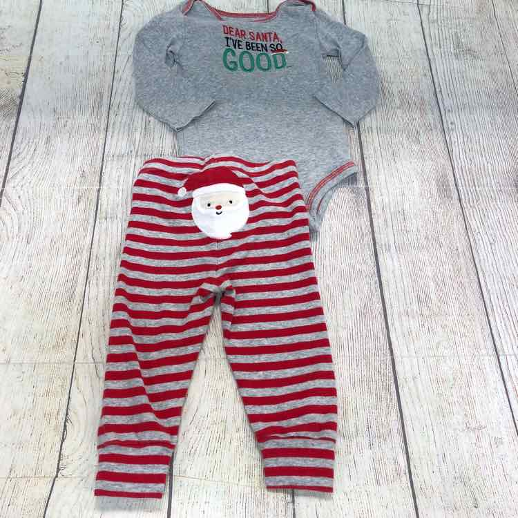 Just One You Gray Size 12 Months Boys 2 Piece Outfit