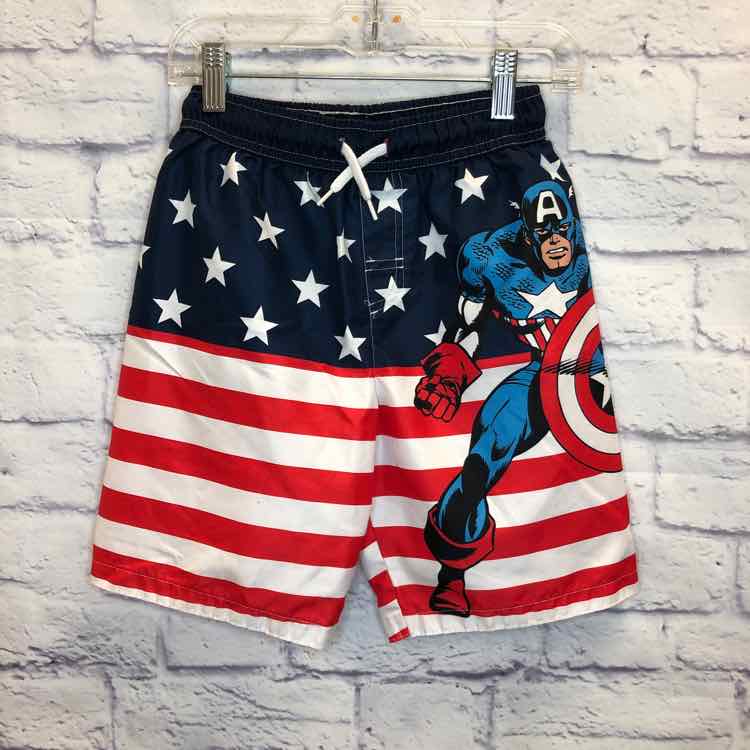 Marvel RWB Size 7 Boys Trunks