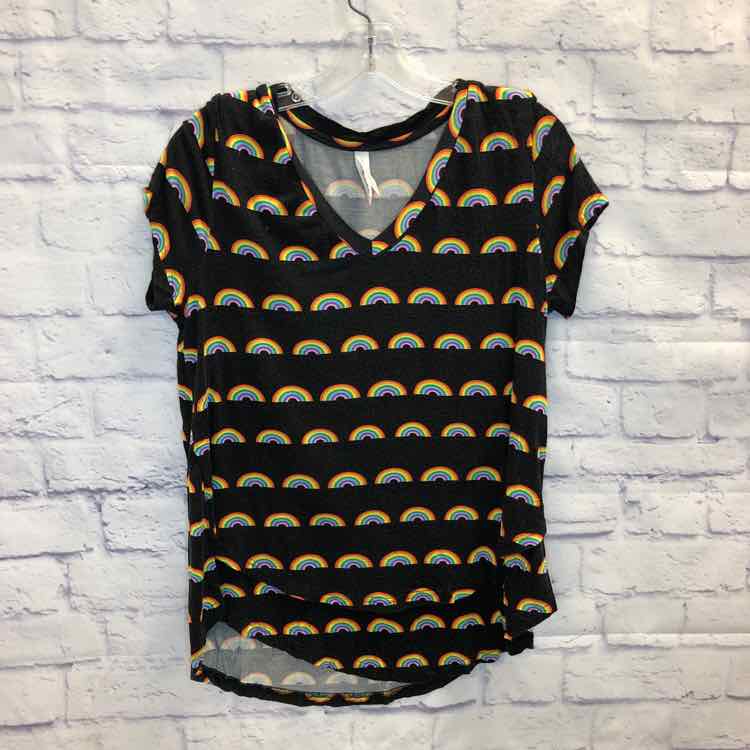 Latched Mama Rainbow Size S Nursing Top