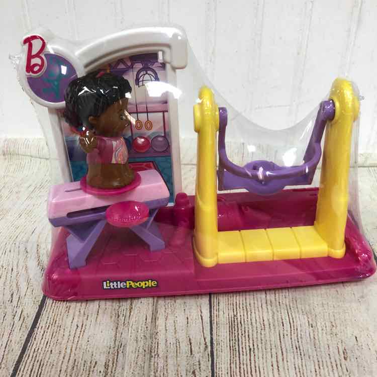 Fisher Price Barbie Little People You Can Be Anything Gymnast Playset