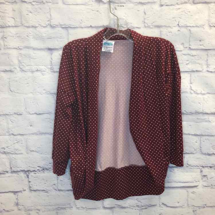 Ellie Lynne Co Maroon Size 6 Girls Long Sleeve Shirt