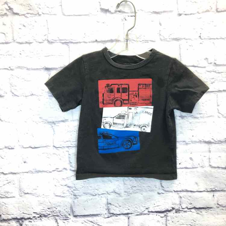 Childrens Place Gray Size 2T Boys Short Sleeve Shirt