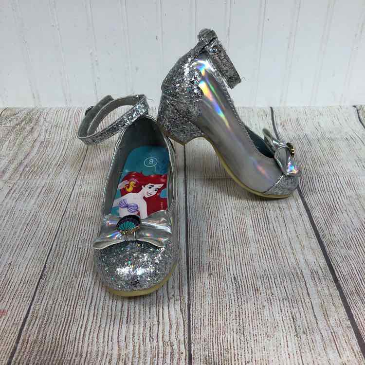 Disney Silver Size 9 Girls Dress Shoes