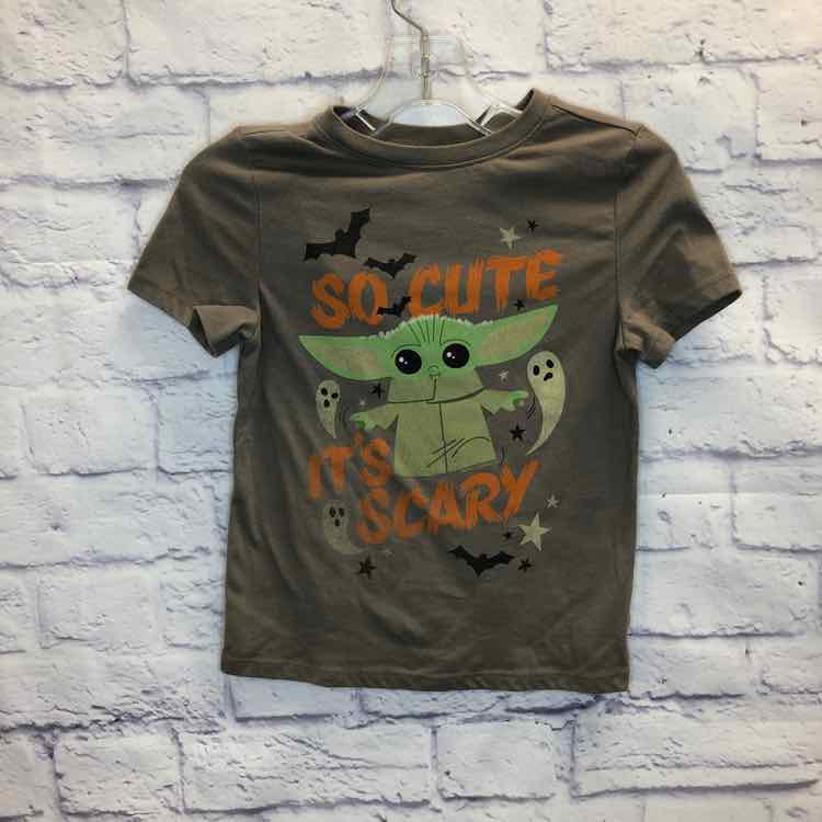 Old Navy Brown Size 5 Boys Short Sleeve Shirt