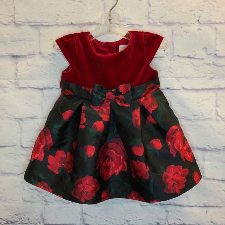 Childrens Place Red Size 3-6 Months Girls Dress