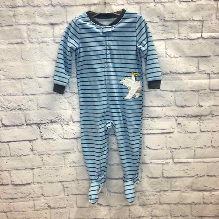 Carters Stripe Size 2T Boys Sleeper