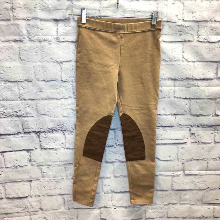 Janie & Jack Brown Size 10 Girls Leggings