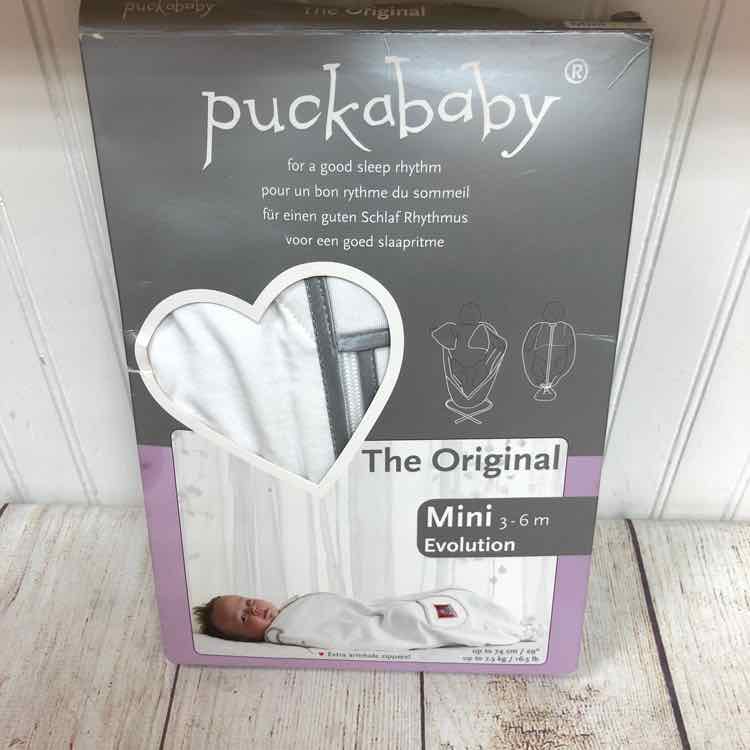 Puckababy White Size 3-6 Months Boys Swaddle