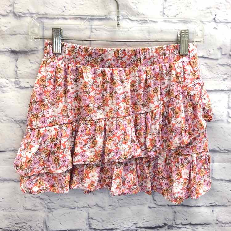 Art Class Floral Size 10 Girls Skirt