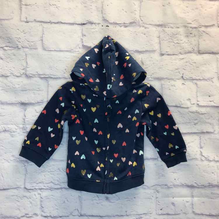 Jumping Beans Hearts Size 3 Months Girls Coat/Jacket