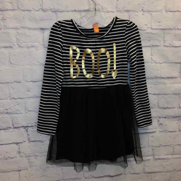 Black & White Size 7 Girls Dress
