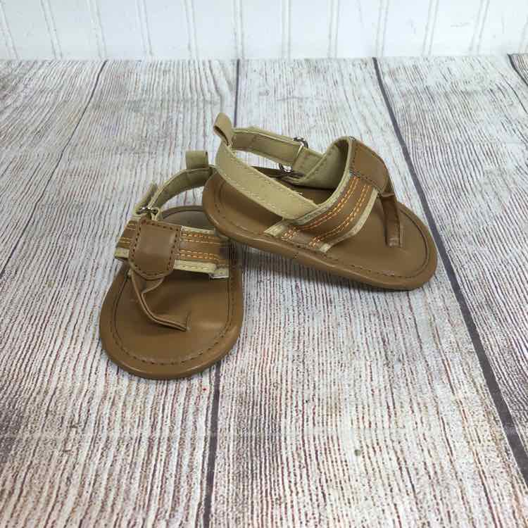 HB Brown Size 6-12 Months Boys Sandals