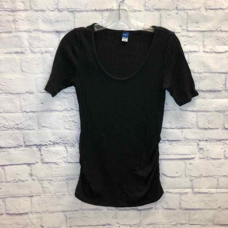 Old Navy Black Size M Maternity Short Slv Top