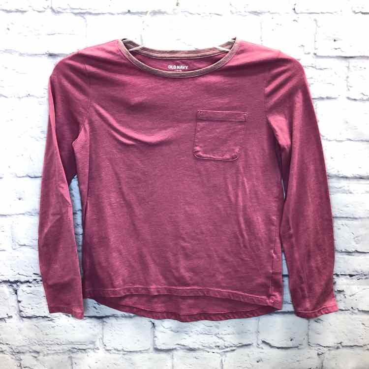 Old Navy Pink Size 10 Girls Long Sleeve Shirt