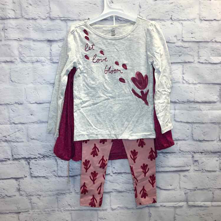 Just One You Pink Size 4T Girls 3 Piece Outfit