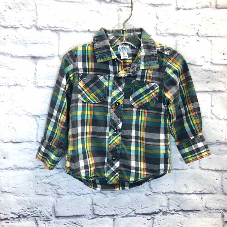 Old Navy Gray Size 2T Boy Polo or Button Down