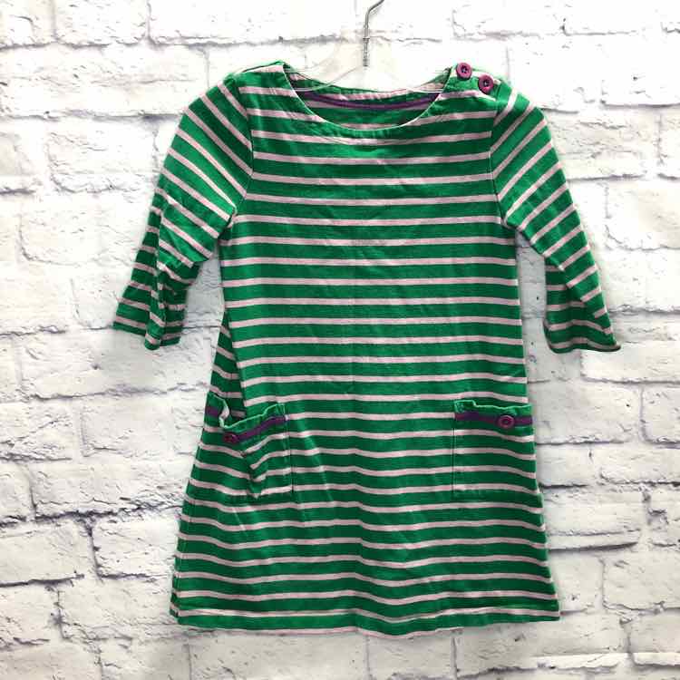 Mini Boden Stripe Size 5 Girls Dress