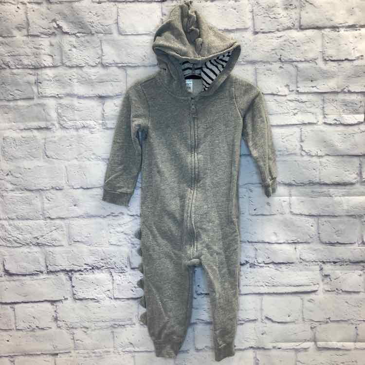 Carters Gray Size 24 Months Boys Romper