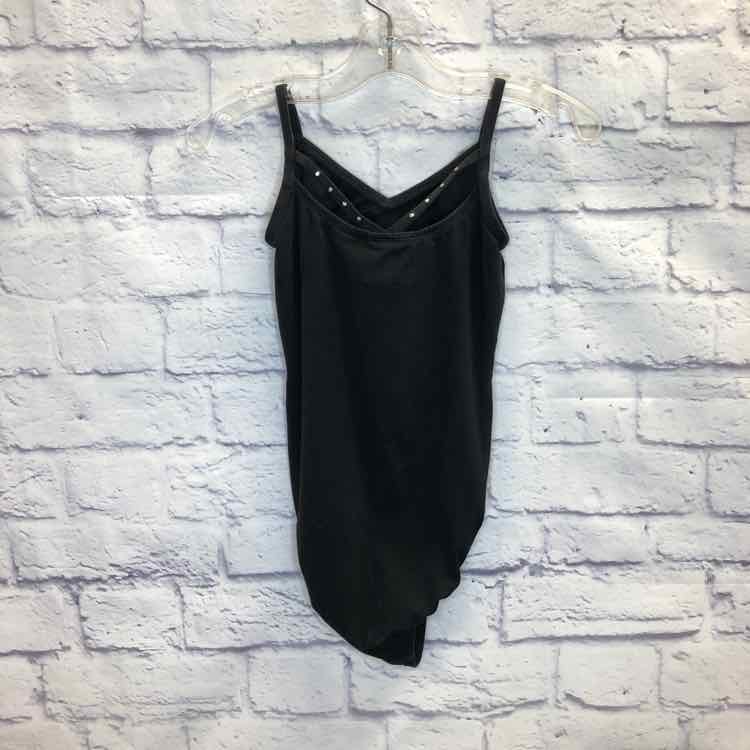 Freestyle Black Size 7 Leotard