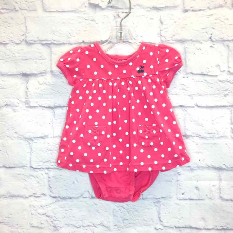 Carters Pink Size 3 Months Girls Romper