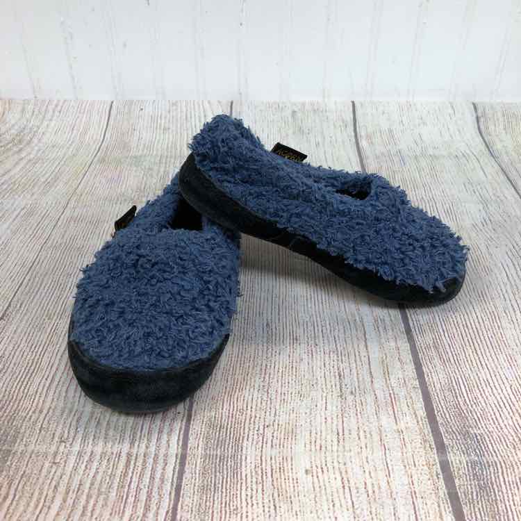 Acorn Blue Size 9.5 Boys Slippers