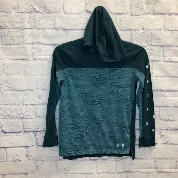 Under Armour Green Size 10 Boys Long Sleeve Shirt