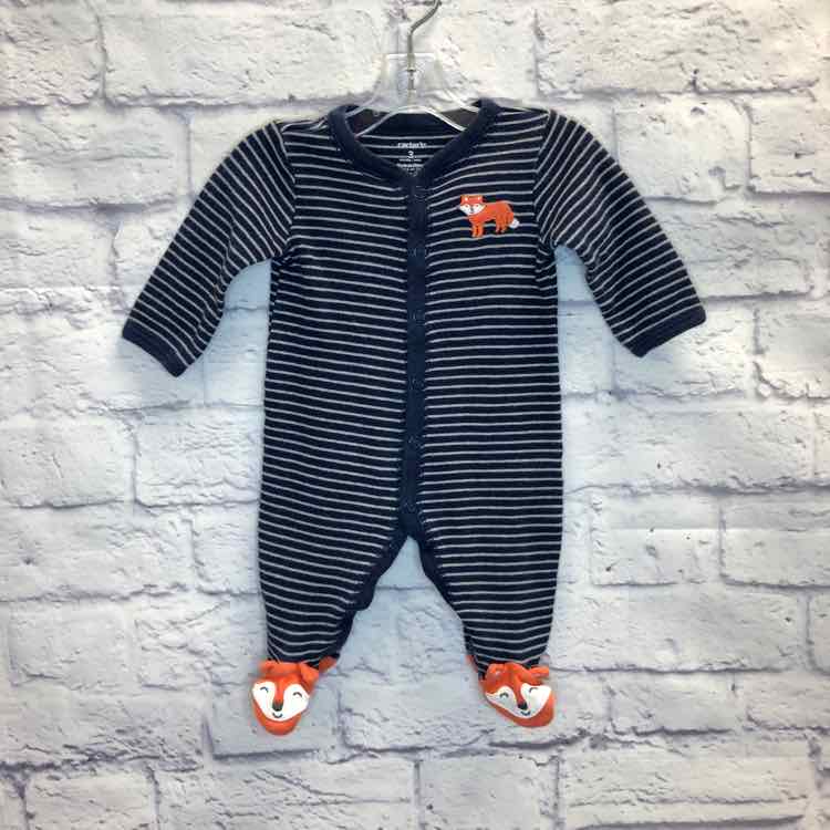 Carters Blue Size 3 Months Boys Sleeper