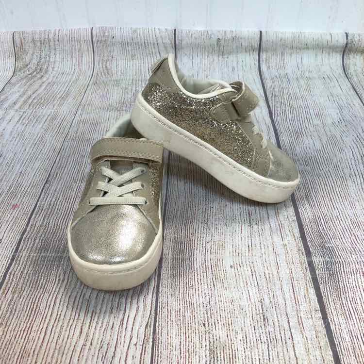 Carters Silver Size 6 Girls Casual Shoes