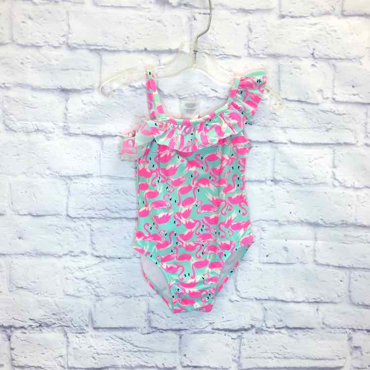Carters Green Size 2T Girls Swimsuit