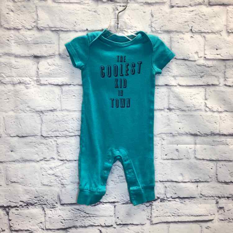 Carters Teal Size 3 Months Boys Romper