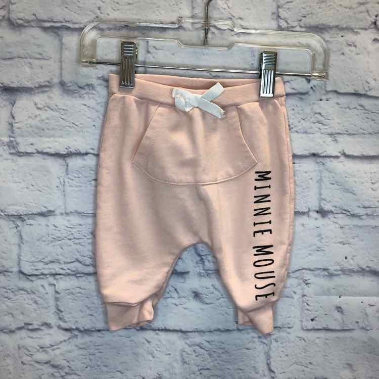 Disney Pink Size 0-3 Months Girls Pants