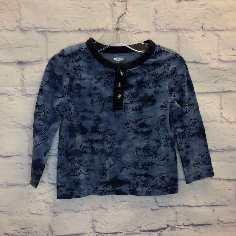 Old Navy Blue Size 2T Boys Long Sleeve Shirt