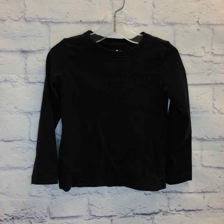 Primary Black Size 3T Girls Long Sleeve Shirt