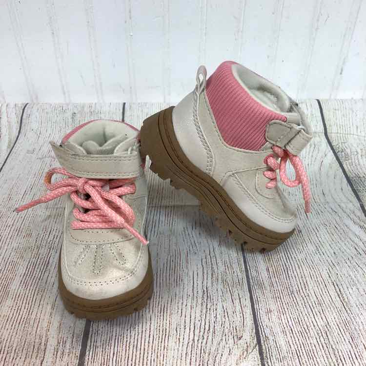 Carters White Size 4 Girls Boots