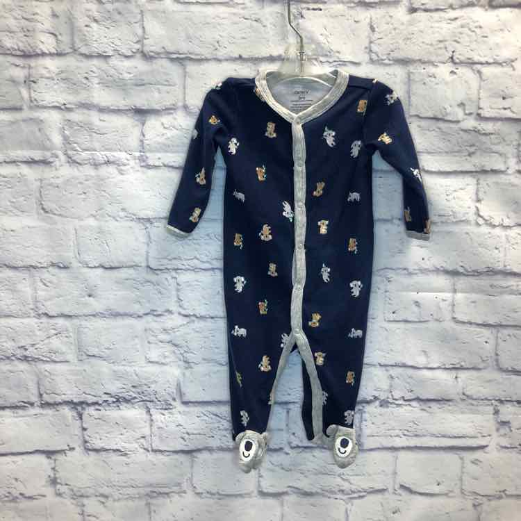 Carters Navy Size 6 Months Boys Sleeper