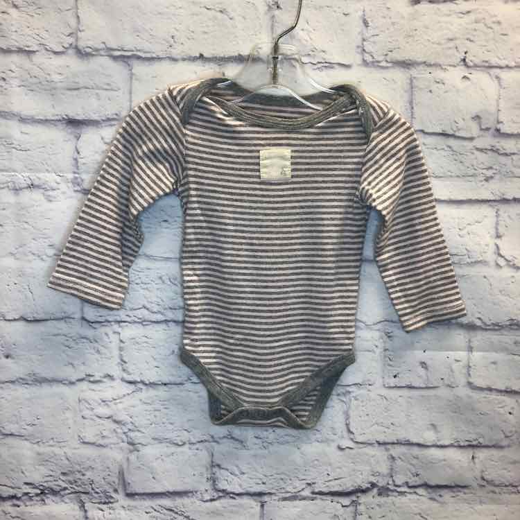 Burts Bees Stripe Size 6-9 Months Girls Bodysuit
