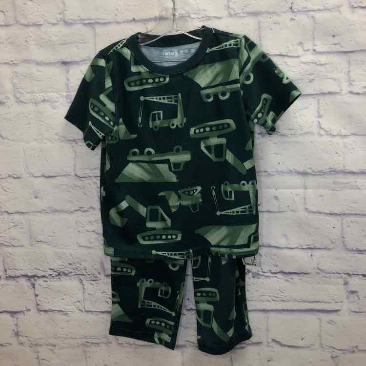 Just One You Green Size 4T Boys Pajamas