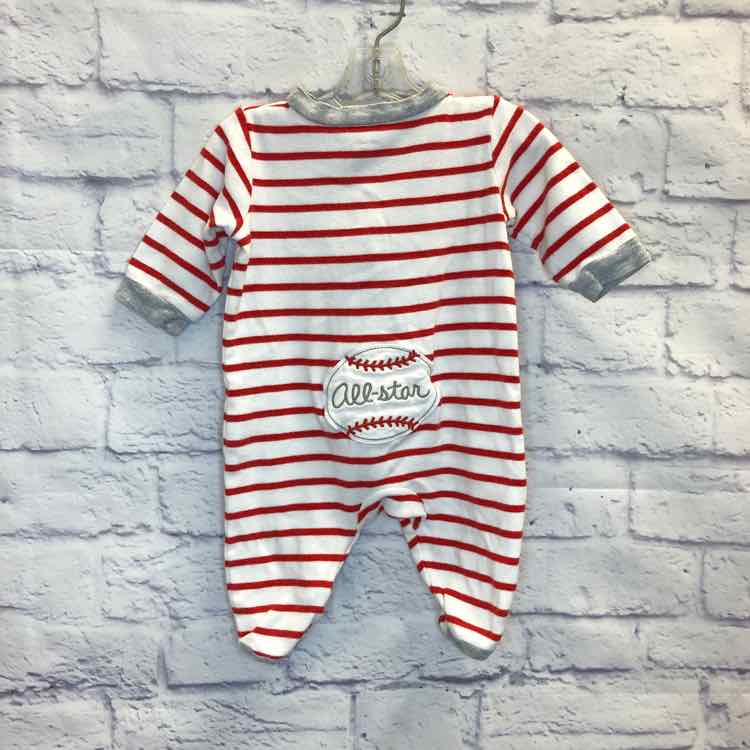 Carters Red Size 3 Months Boys Sleeper