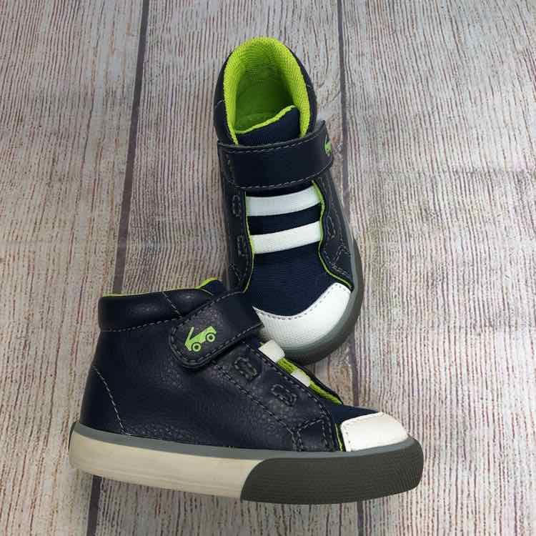 See Kai Run Blue Size 4 Boys Casual Shoes