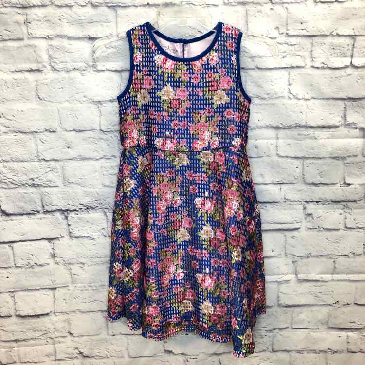 Pippa & Julie Blue Size 10 Girls Dress