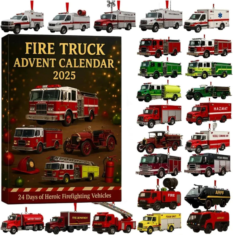 Fire Truck Advent Calendar NEW!