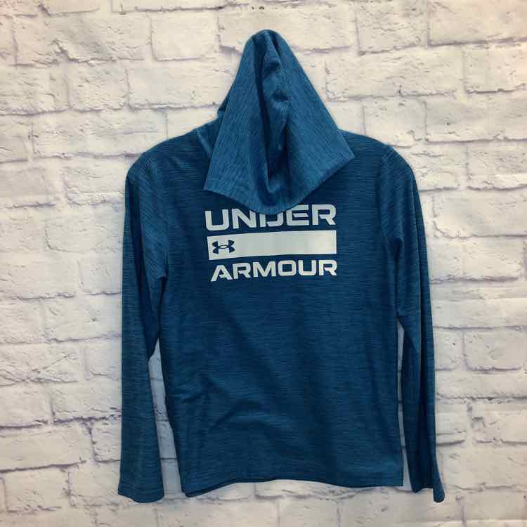 Under Armour Blue Size 10 Boys Long Sleeve Shirt