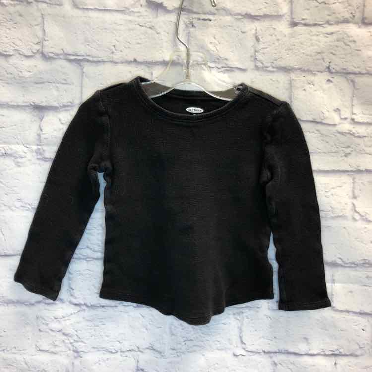 Old Navy Black Size 3T Girls Long Sleeve Shirt