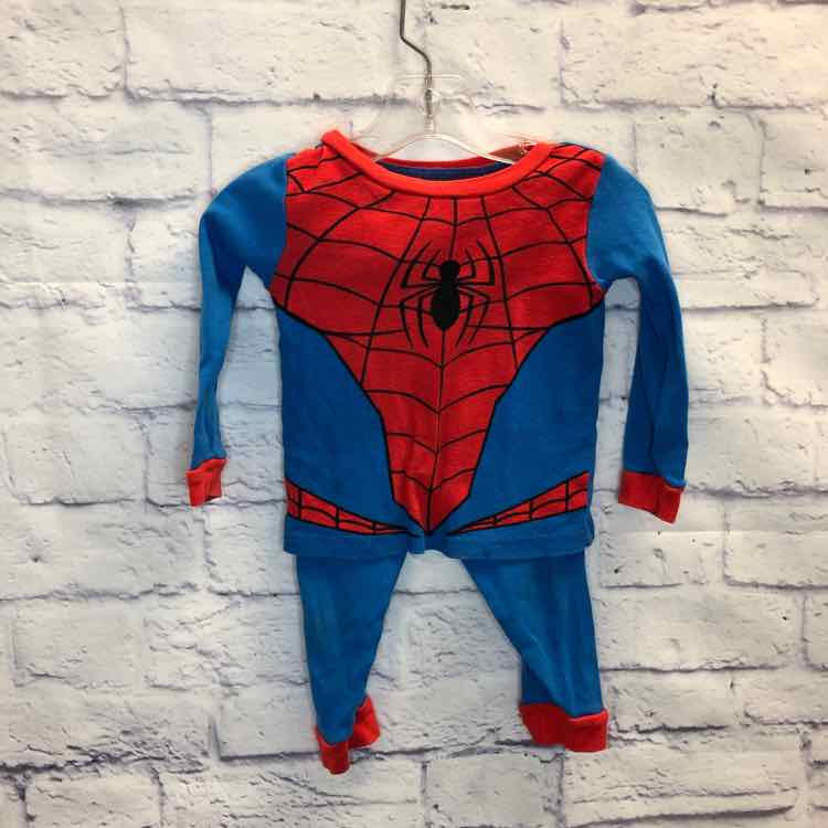 Spiderman Blue Size 2T Boys Pajamas