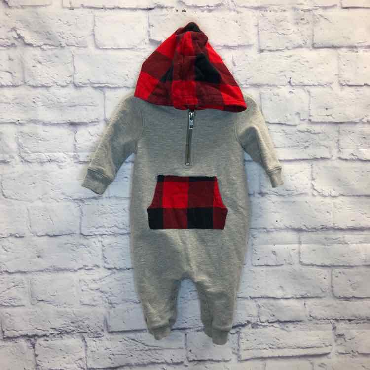 Tucker + Tate Gray Size 3 Months Boys Romper